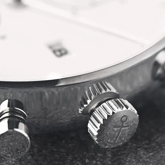Chrono Silver Mesh
