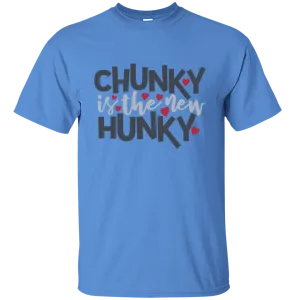 Chunky Hunky Happy Valentine's Day Heart Friends Girlfriend Boyfriend Wife Husband Family Gift Unisex T-Shirt