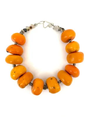 Chunky Natural Amber Necklace