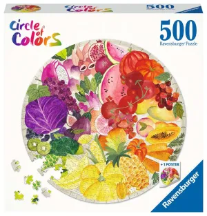 Circle of Colors: Fruits and Vegetables 500pc Puzzle