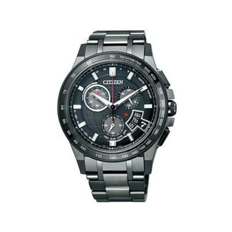 CITIZEN ATTESA WATCH BY0095-50E Solar Radio Controlled Chronograph Titanium Watch