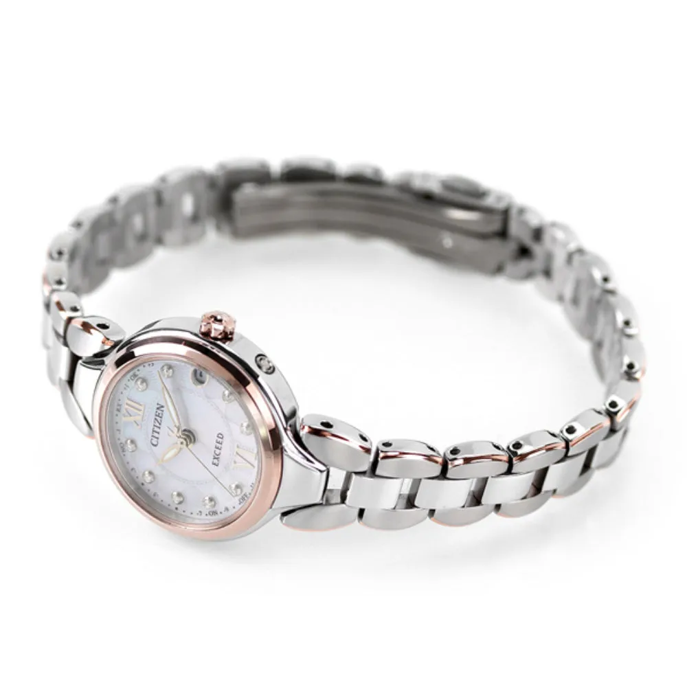 CITIZEN Exceed ES9474-67W Photovoltaic eco-drive Super titanium watch