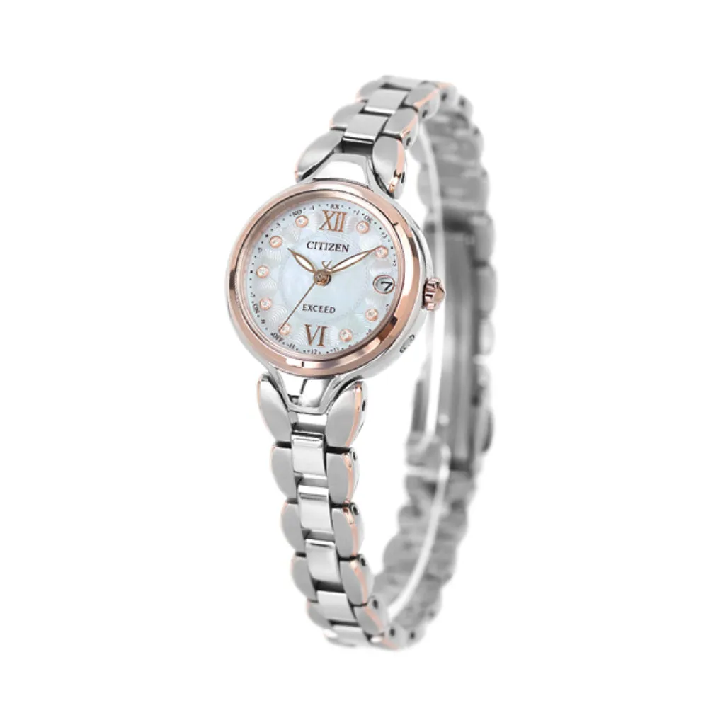 CITIZEN Exceed ES9474-67W Photovoltaic eco-drive Super titanium watch