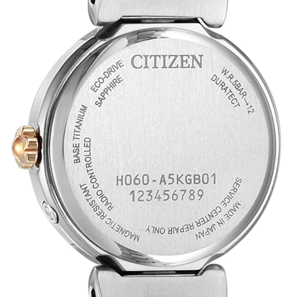 CITIZEN Exceed ES9474-67W Photovoltaic eco-drive Super titanium watch