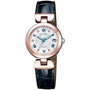 CITIZEN EXCEED Titania Line ES9424-06A Solor Radio Women's Watch