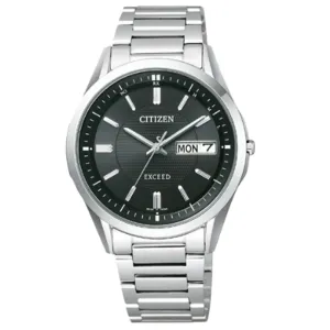 CITIZEN EXCEED Watch Eco-Drive Radio Controlled Watch Day Date AT6030-51E