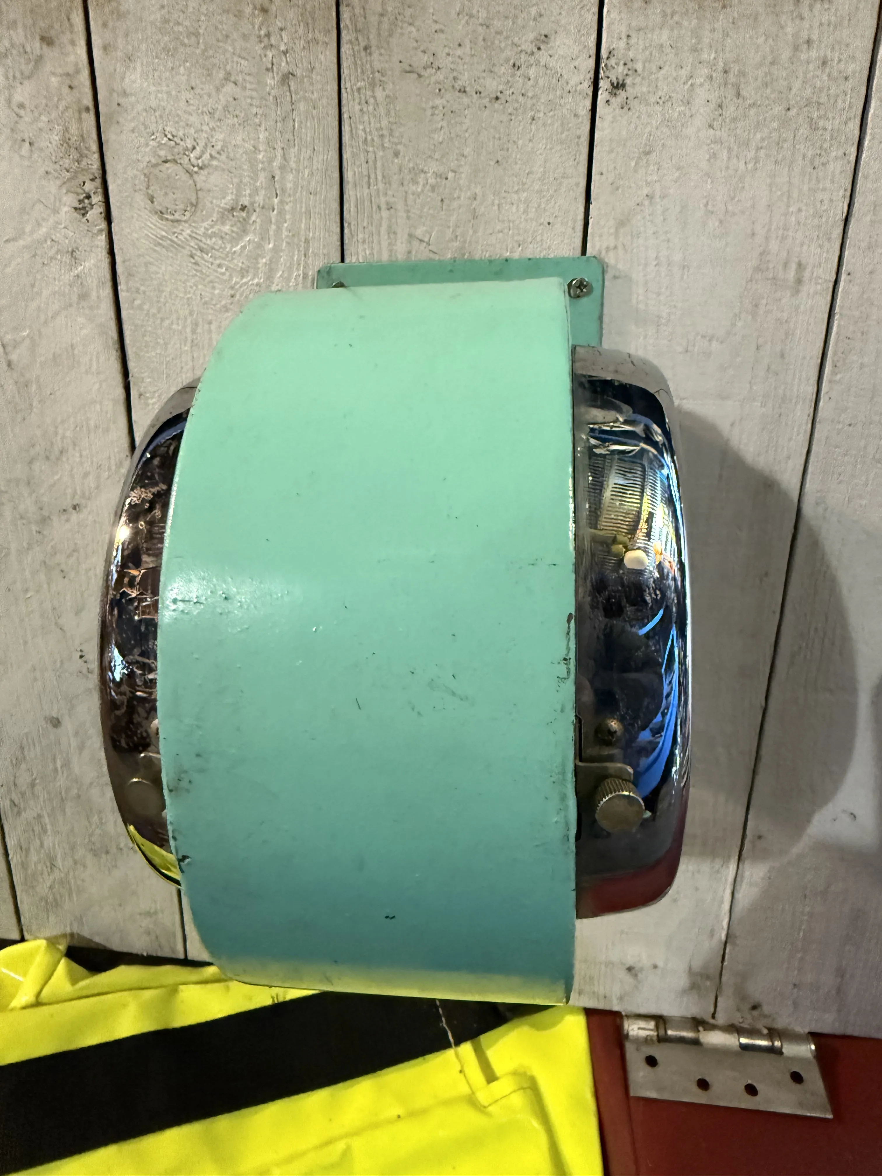 Citizen Maritime Double sided Vintage Wall Clock Green Marine Salvage