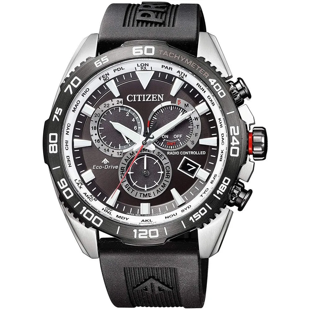 CITIZEN PROMASTER LAND CB5036-10X Eco-Drive Solar Radio Men's Watch