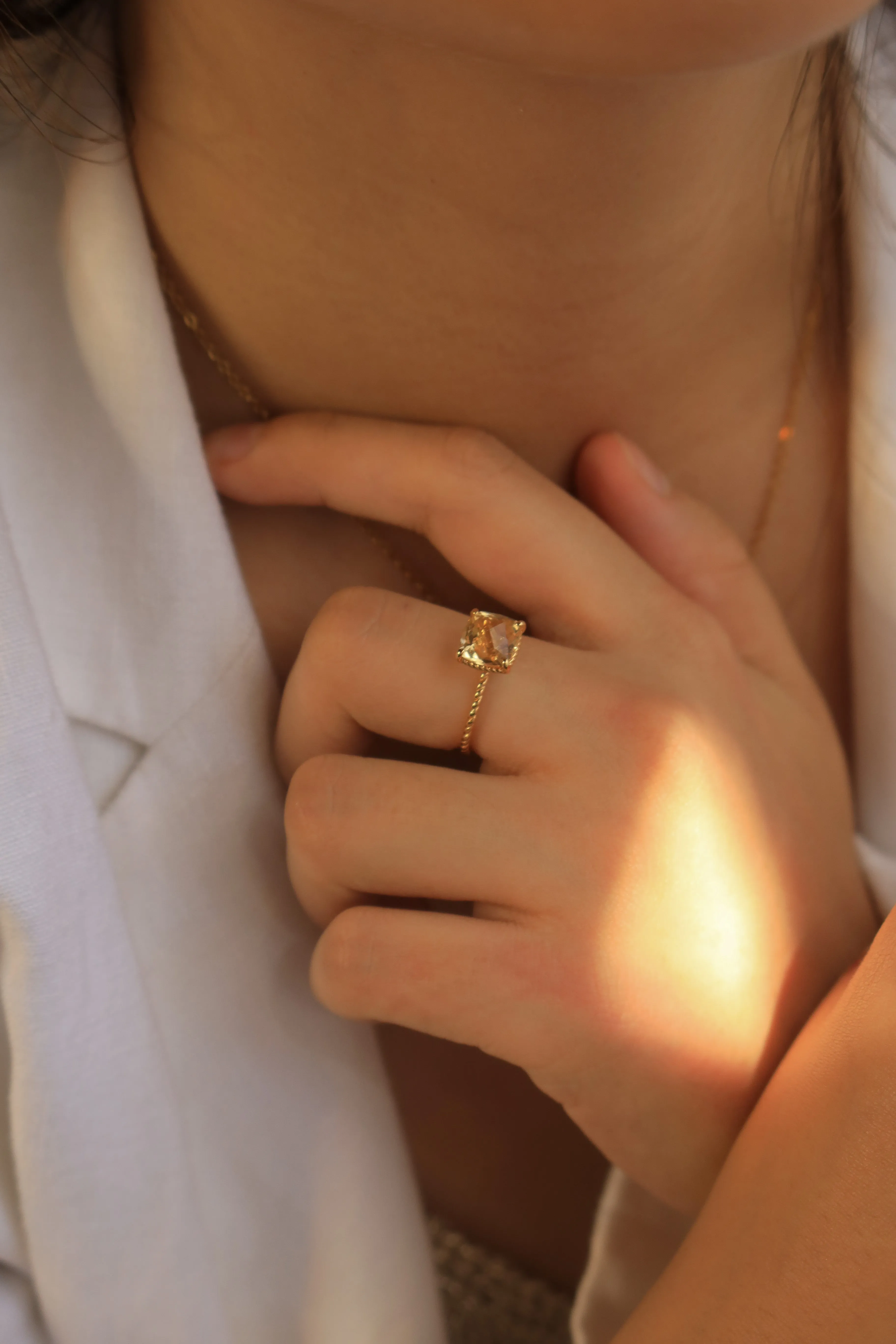 Citrine Ring