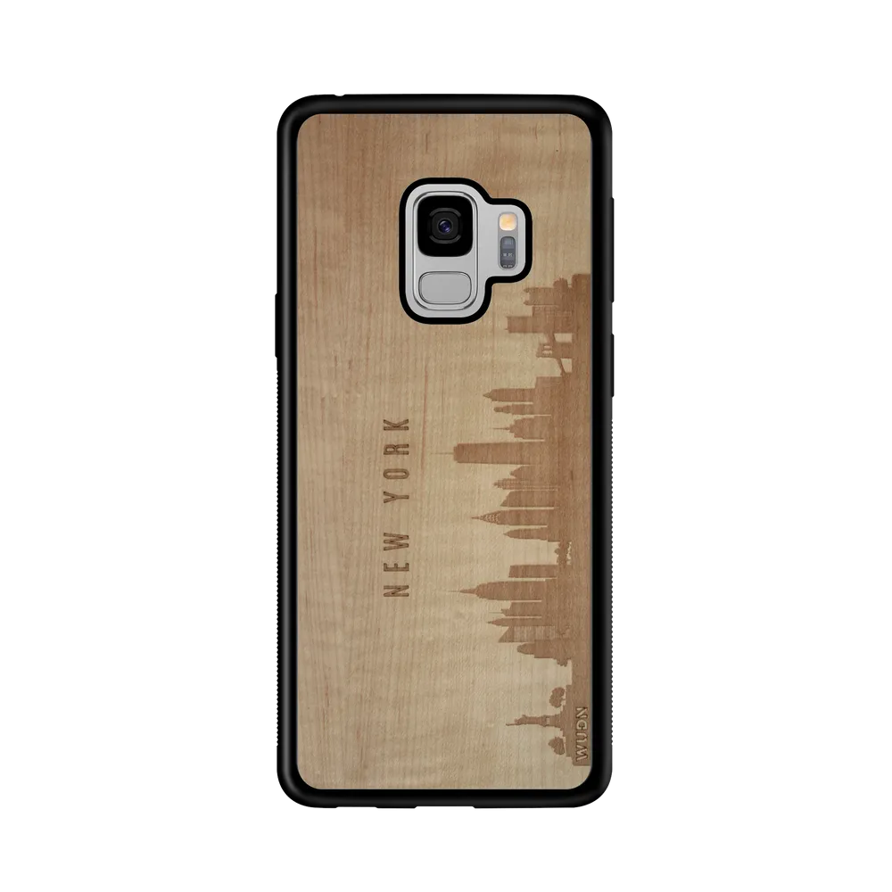 CityScape Wooden Phone Case | New York NY