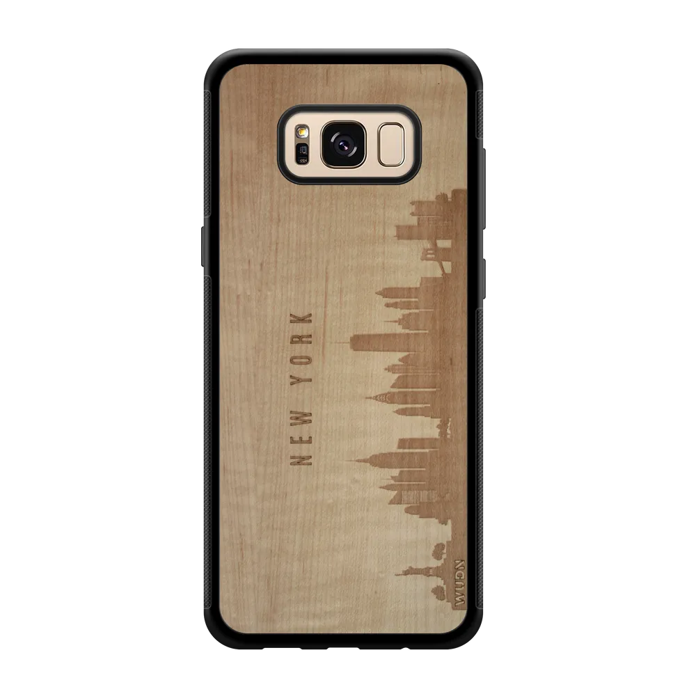 CityScape Wooden Phone Case | New York NY