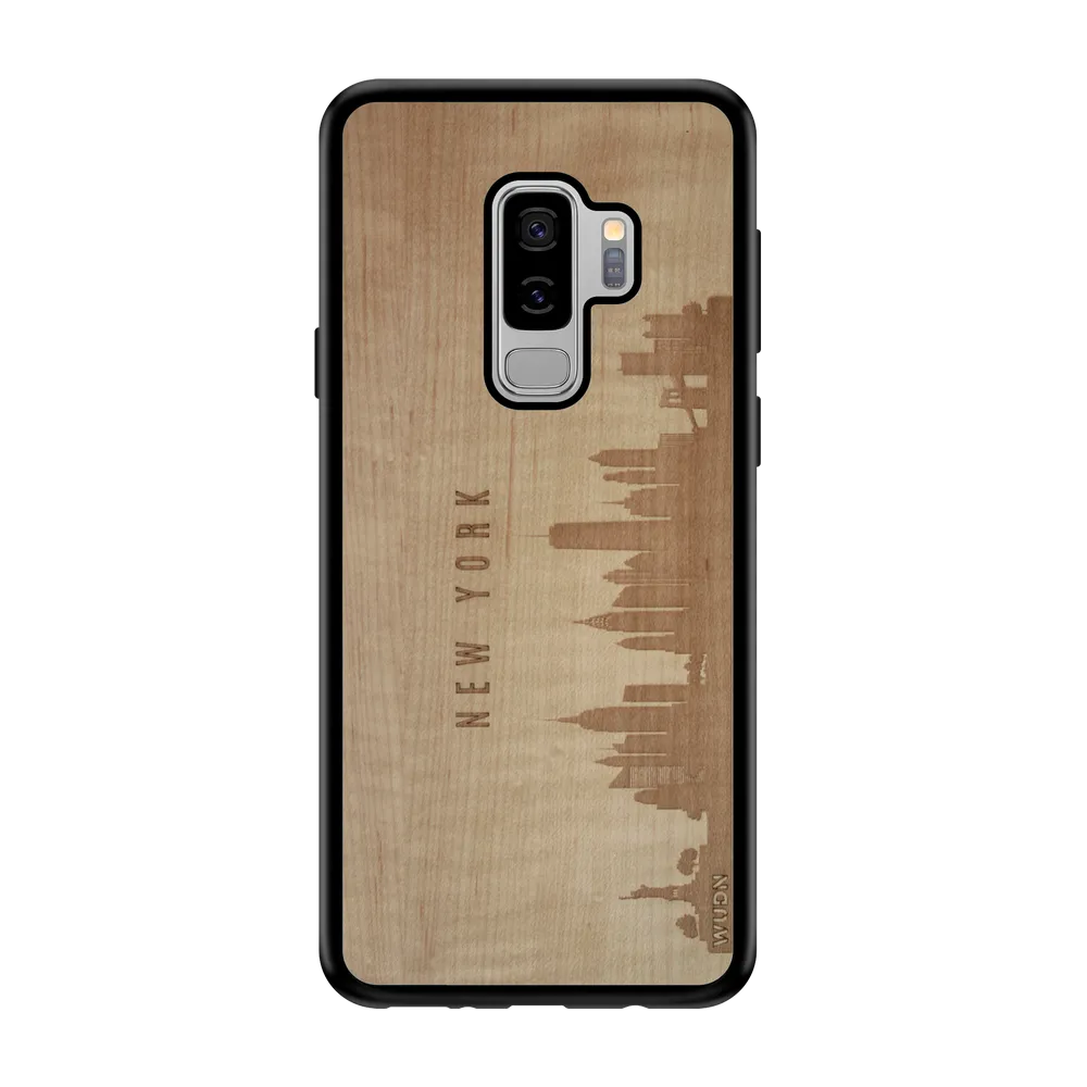 CityScape Wooden Phone Case | New York NY