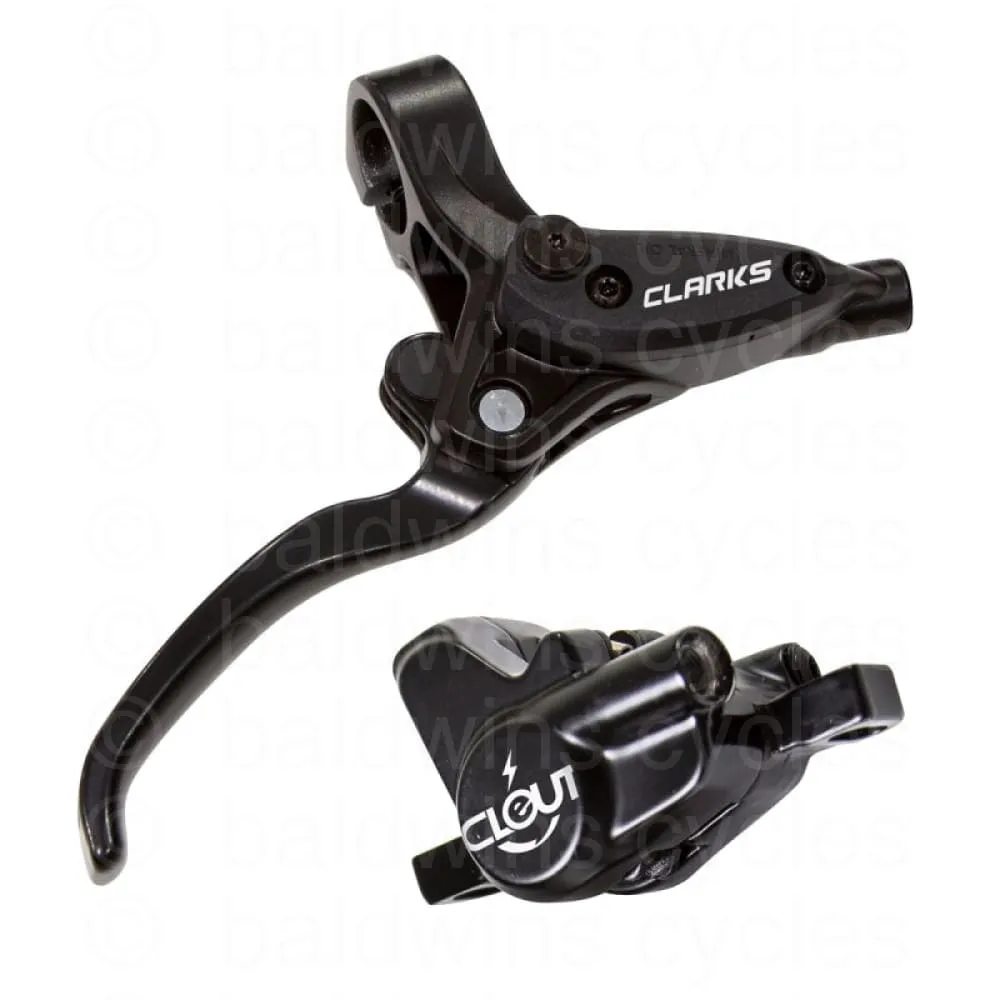 Clarks E-Clout Hydraulic 180/160 E-Brake Disc Brakeset