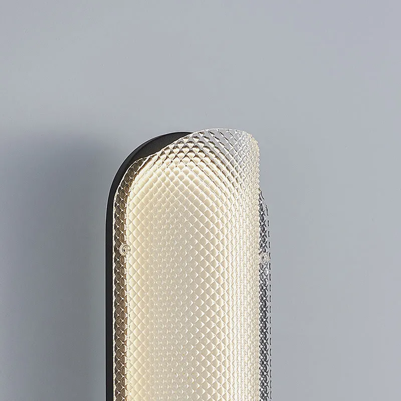 Clear Crystal Valve Wall Lamp