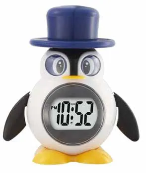 Clock Talking Penguin
