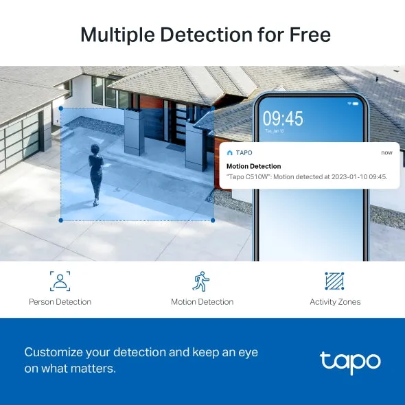 Cámara De Seguridad Wi-Fi TP-LINK Tapo C510