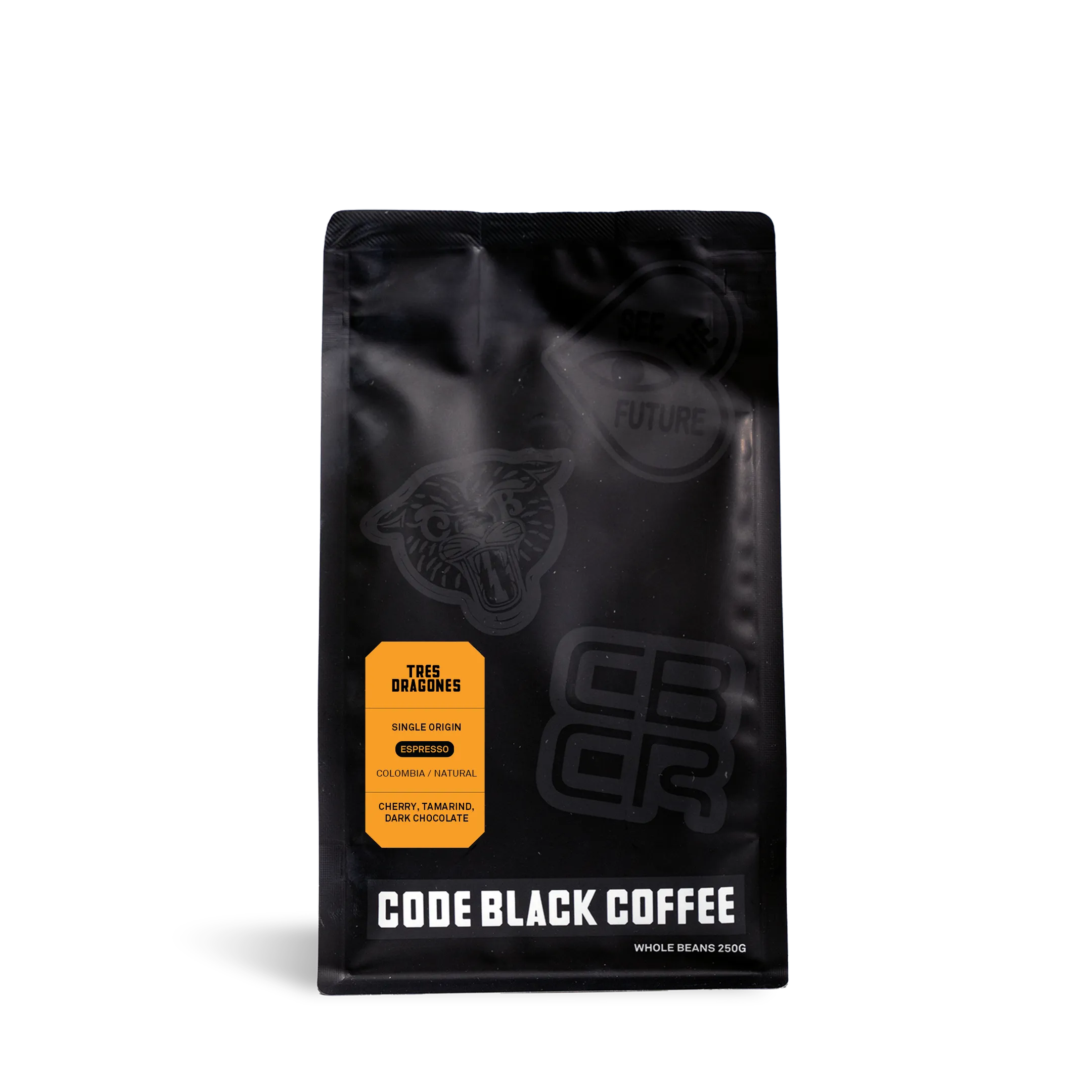 Colombia Tres Dragones Natural Espresso - Single Origin