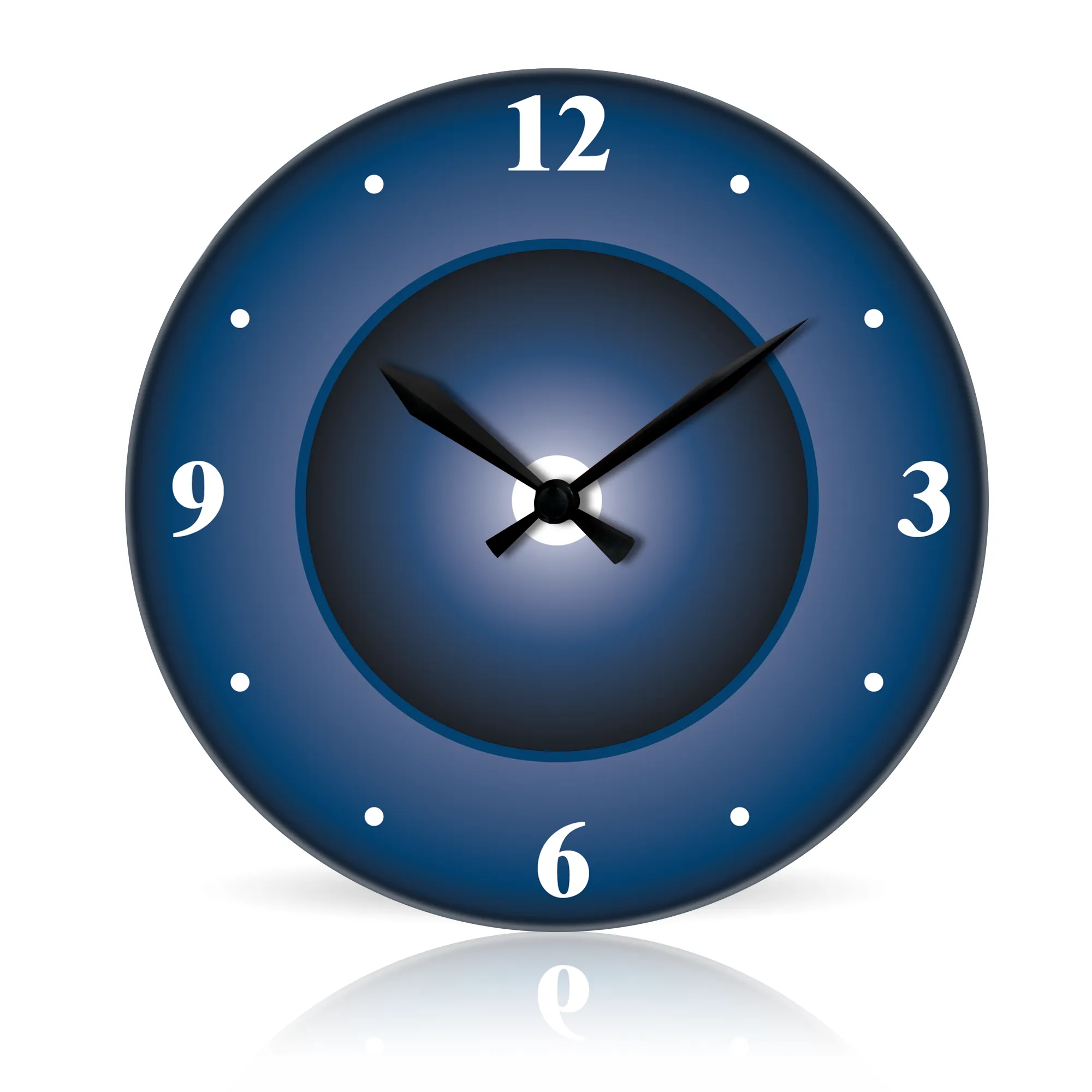 Color Glow 10.75" <br> Round Acrylic Wall Clock