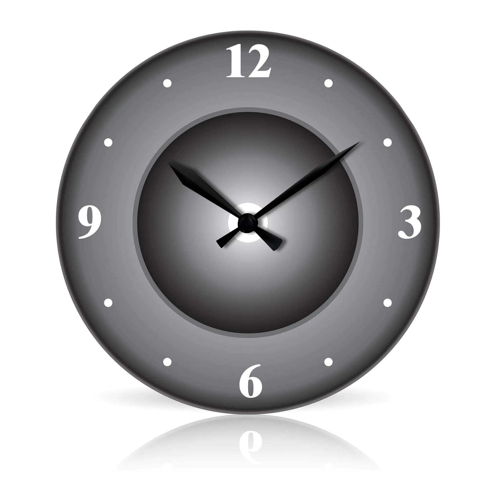 Color Glow 10.75" <br> Round Acrylic Wall Clock