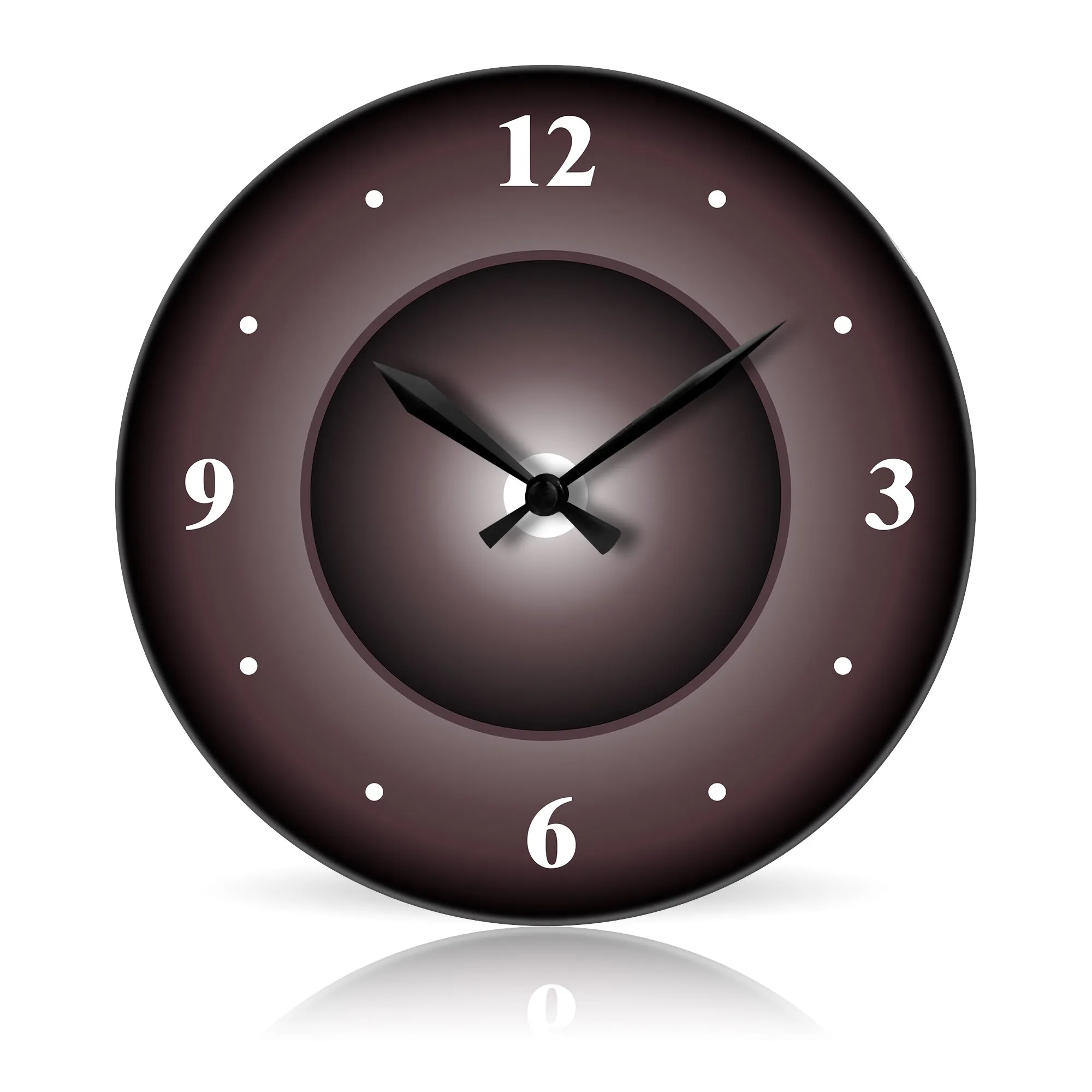 Color Glow 10.75" <br> Round Acrylic Wall Clock