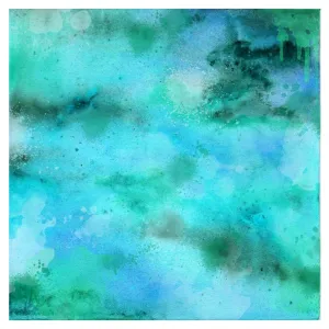 Colorful Digital Watercolor Textures Heat Transfer Vinyl Sheet