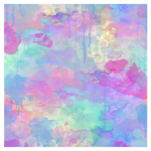 Colorful Digital Watercolor Textures Heat Transfer Vinyl Sheet