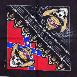 Confederate Skull Bandana