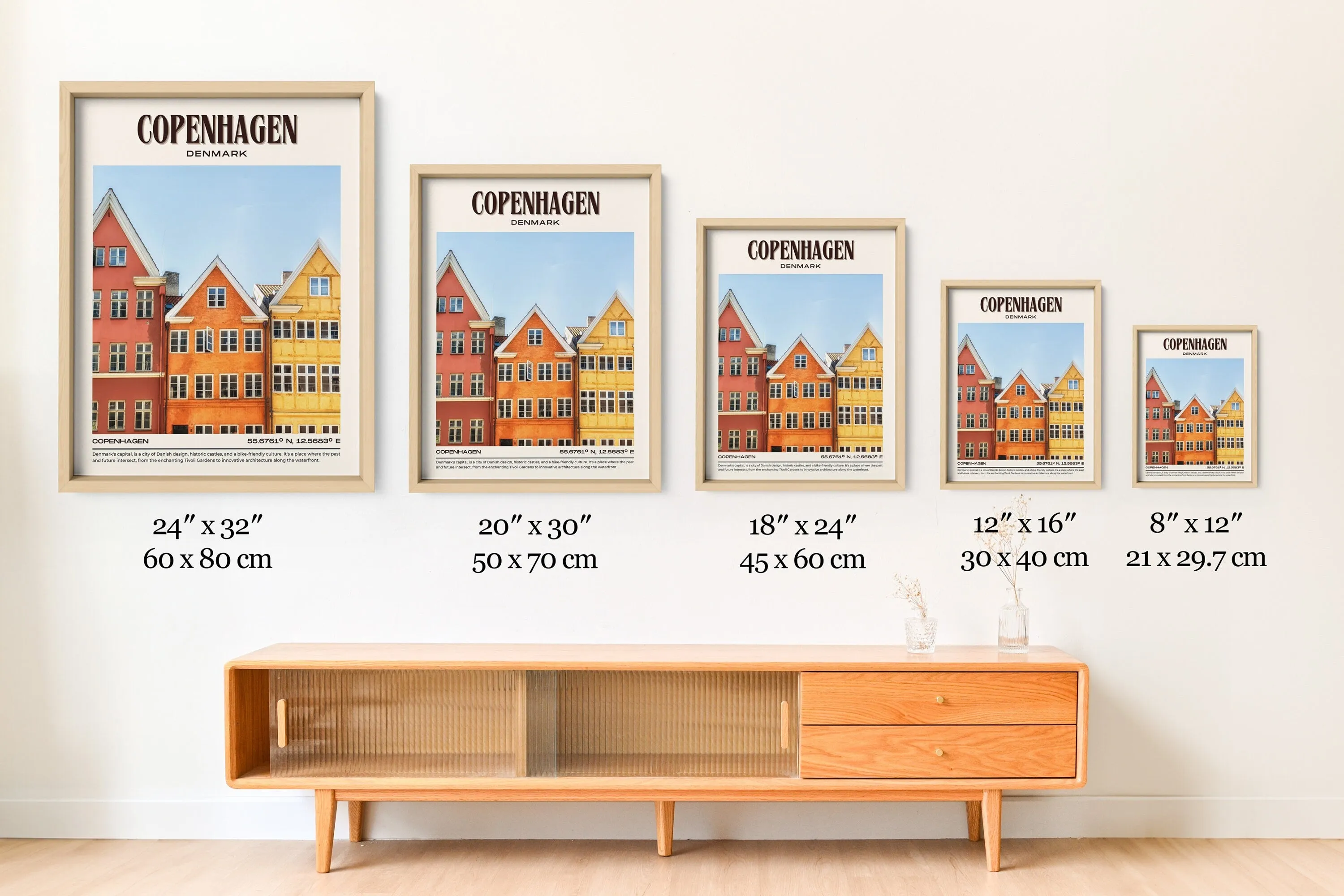 Copenhagen Vintage Wall Art, Denmark
