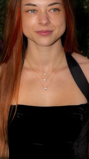 Core Oval Solitaire Diamond Necklace
