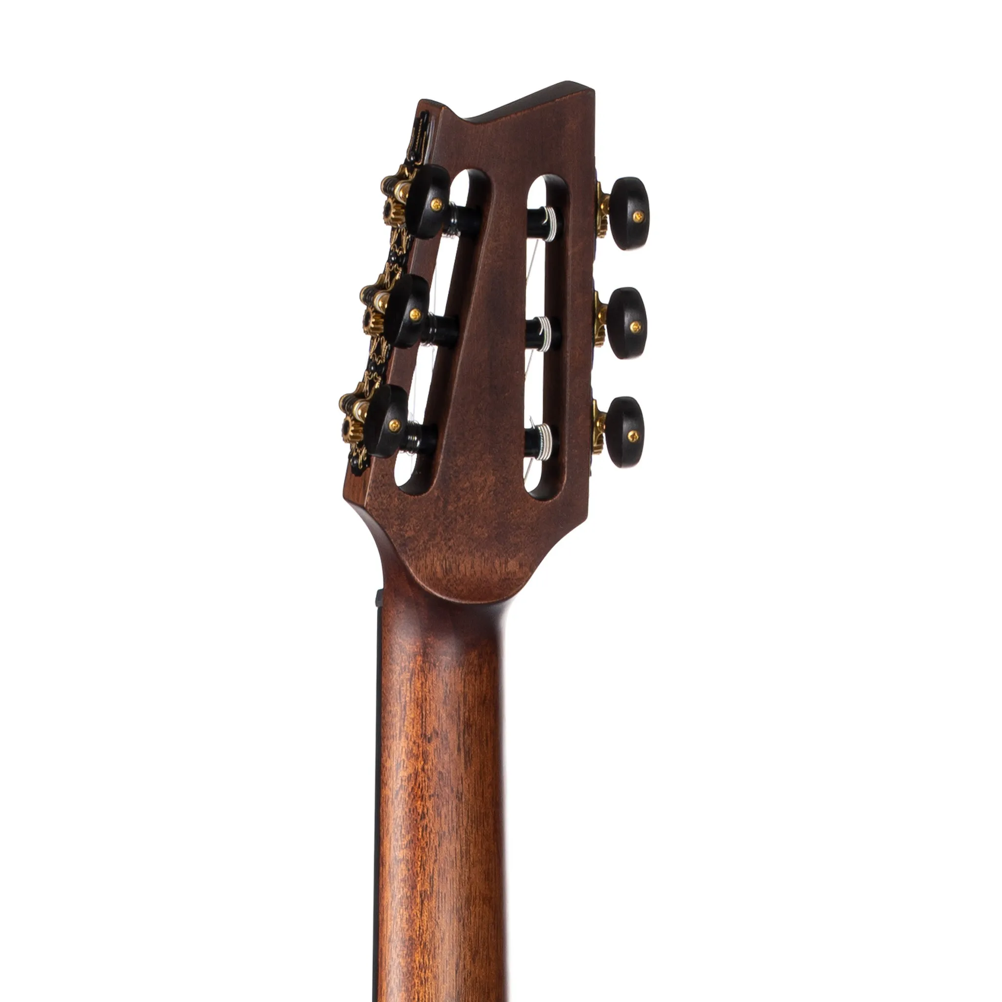 Cort LUXE-NYLON Frank Gambale Signature Nylon-String Acoustic Guitar w/Case, Brown