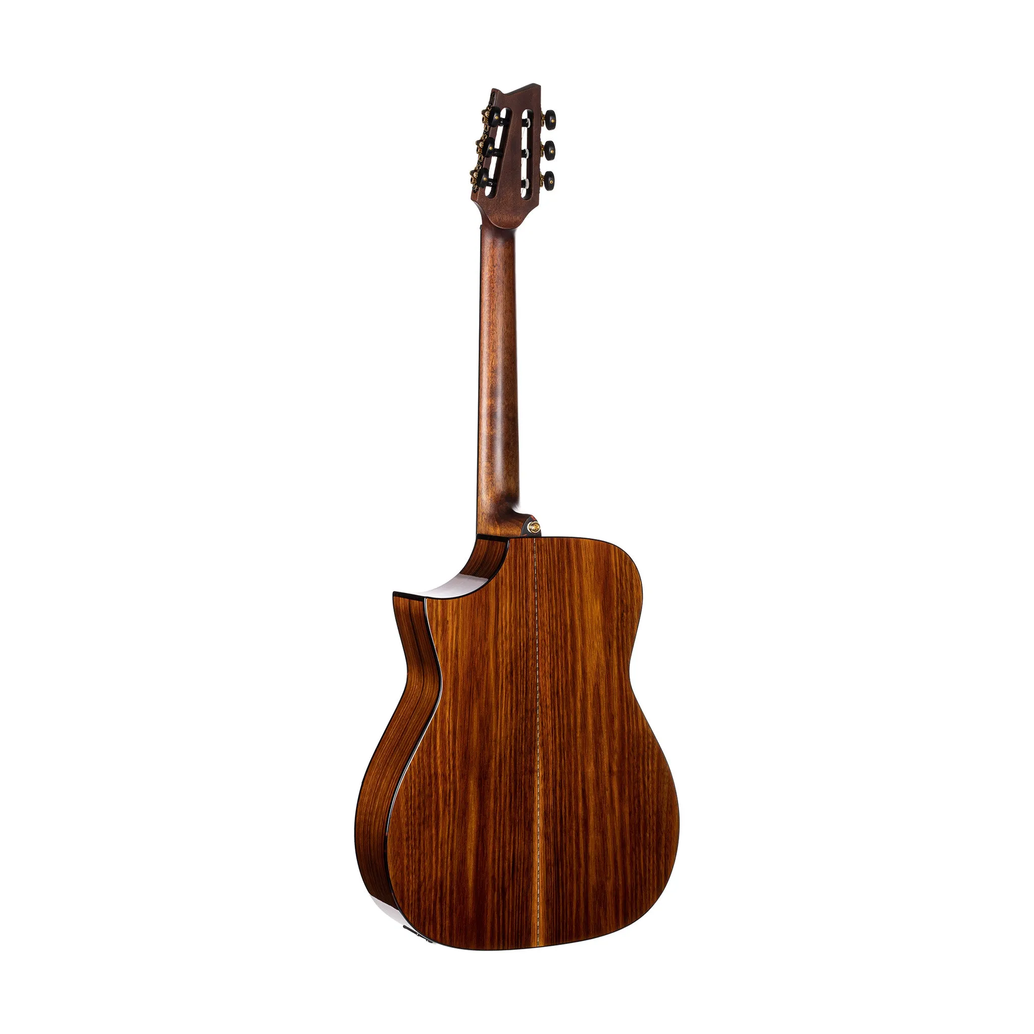 Cort LUXE-NYLON Frank Gambale Signature Nylon-String Acoustic Guitar w/Case, Brown