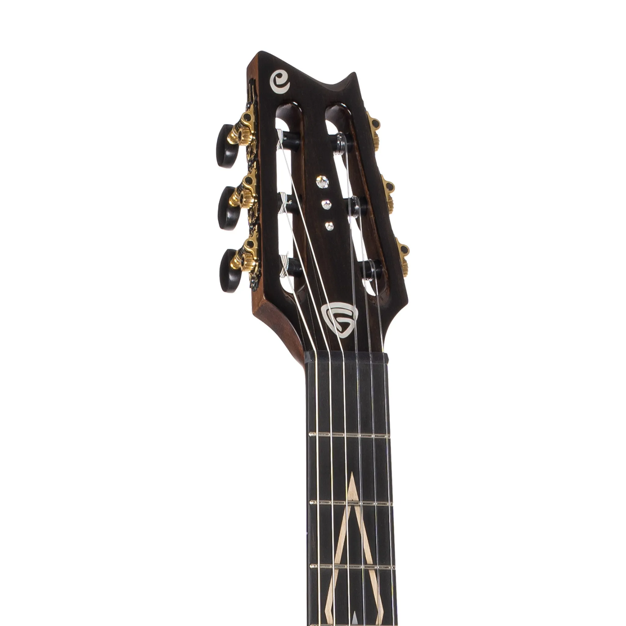 Cort LUXE-NYLON Frank Gambale Signature Nylon-String Acoustic Guitar w/Case, Brown