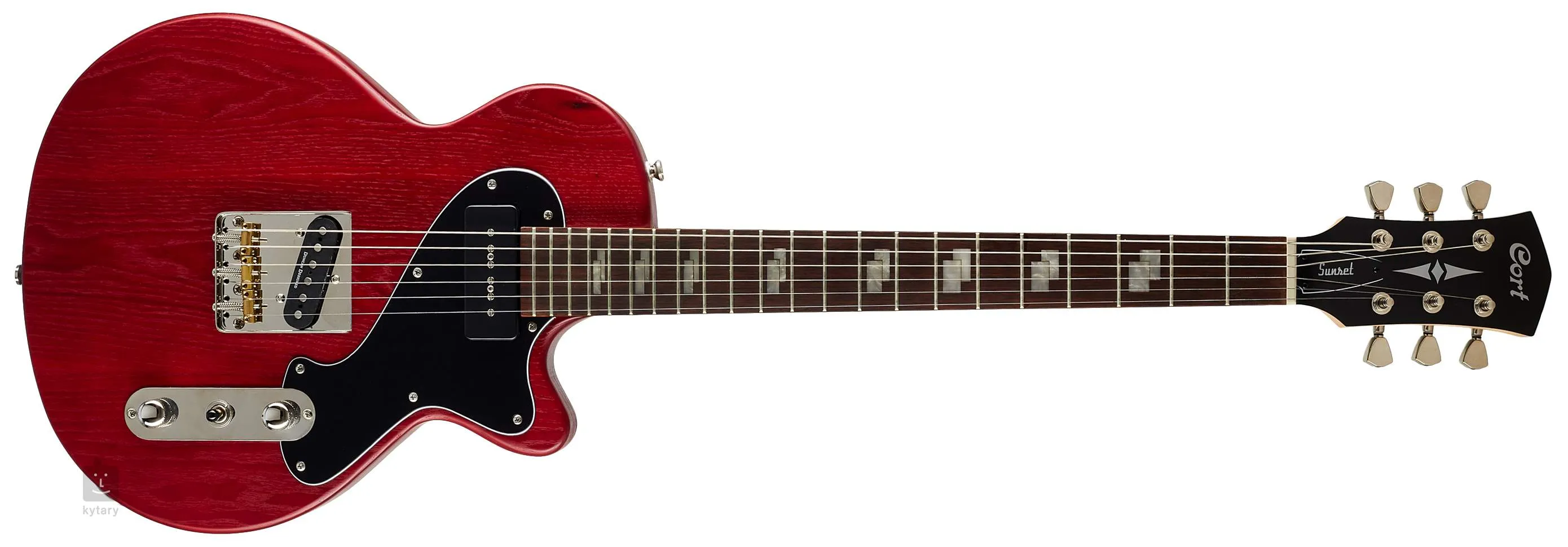 Cort Sunset TC Open Pore Burgundy Red