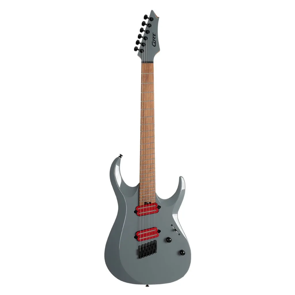 Cort X700 Mutility II Electric Guitar - Tactical Gray, Roasted Maple Fingerboard