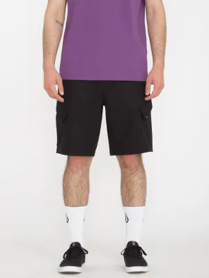 Country Days Hybrid 20" Shorts - BLACK