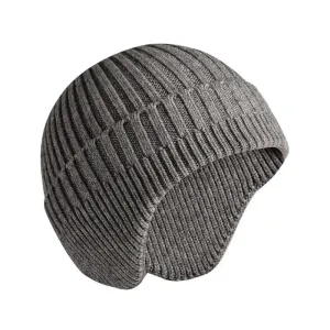 Cozy Knitted Earflap Beanie Cap - Warm Autumn and Winter Hat for Women and Men