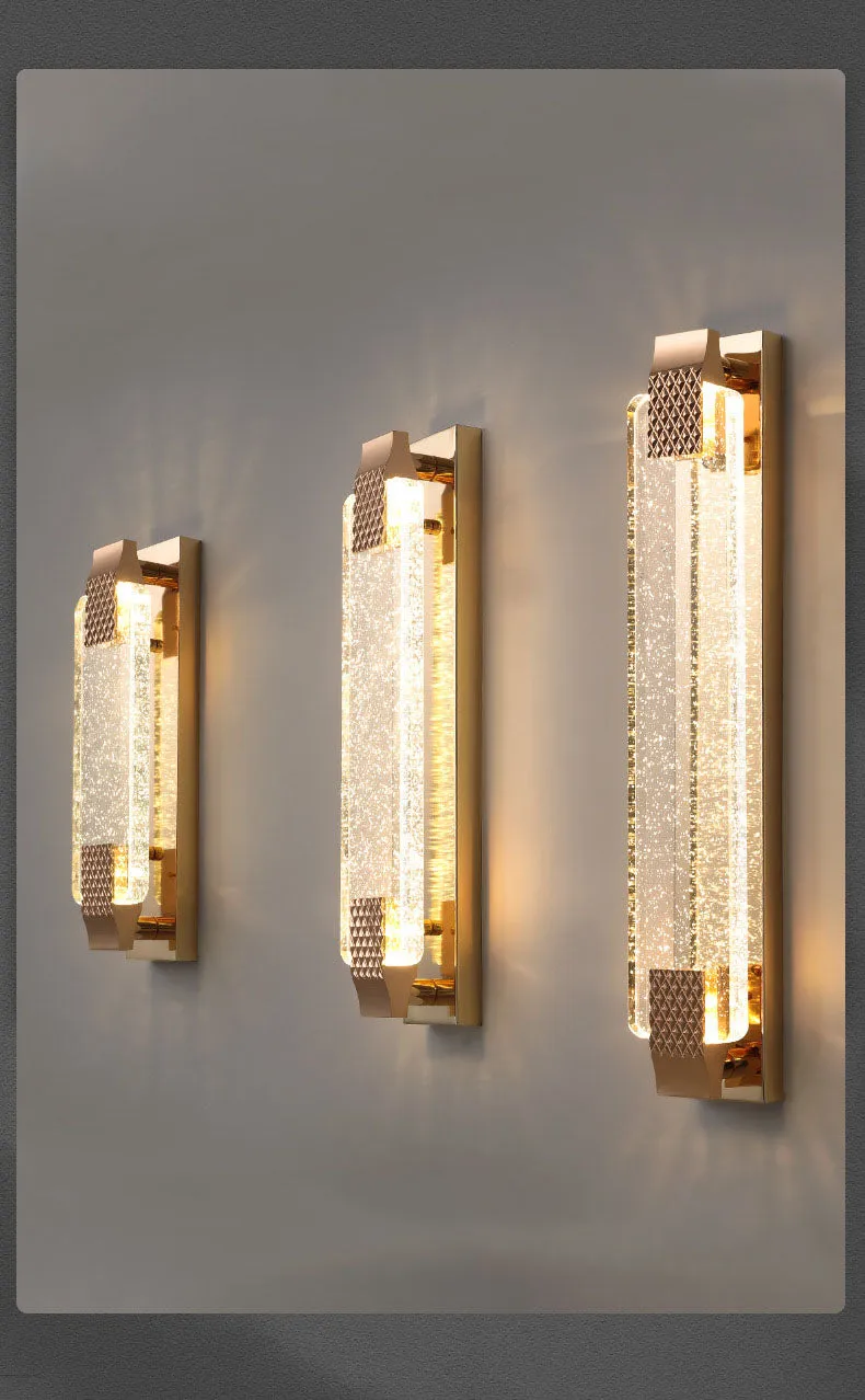 Crystal Bubble Wall Lamp