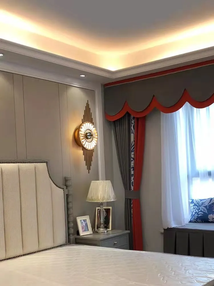 Crystal Gear Wall Lamp