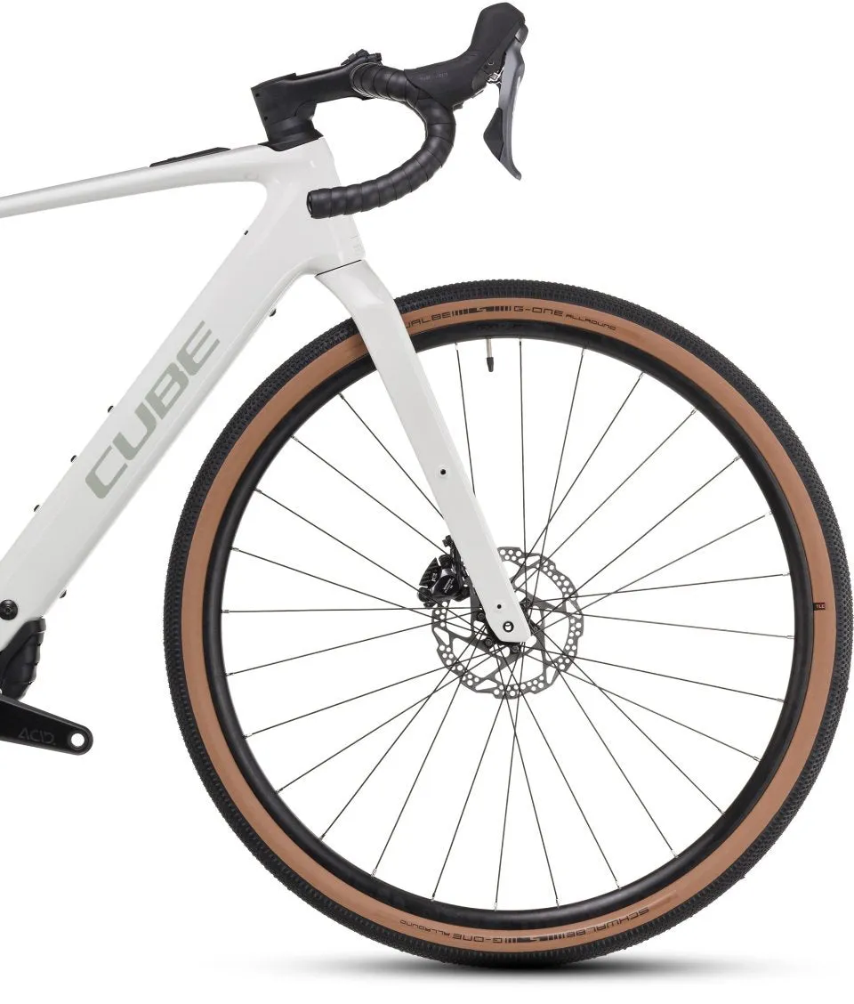Cube Nuroad Hybrid C:62 400X Electric Gravel Bike 2025 - Desert