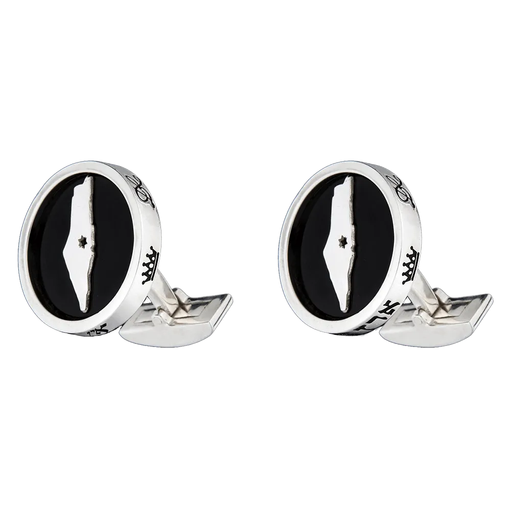 CUFFLINKS - “MAP OF ISRAEL”