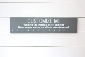 Customizable Large Medal Holder - You design it, we make it!