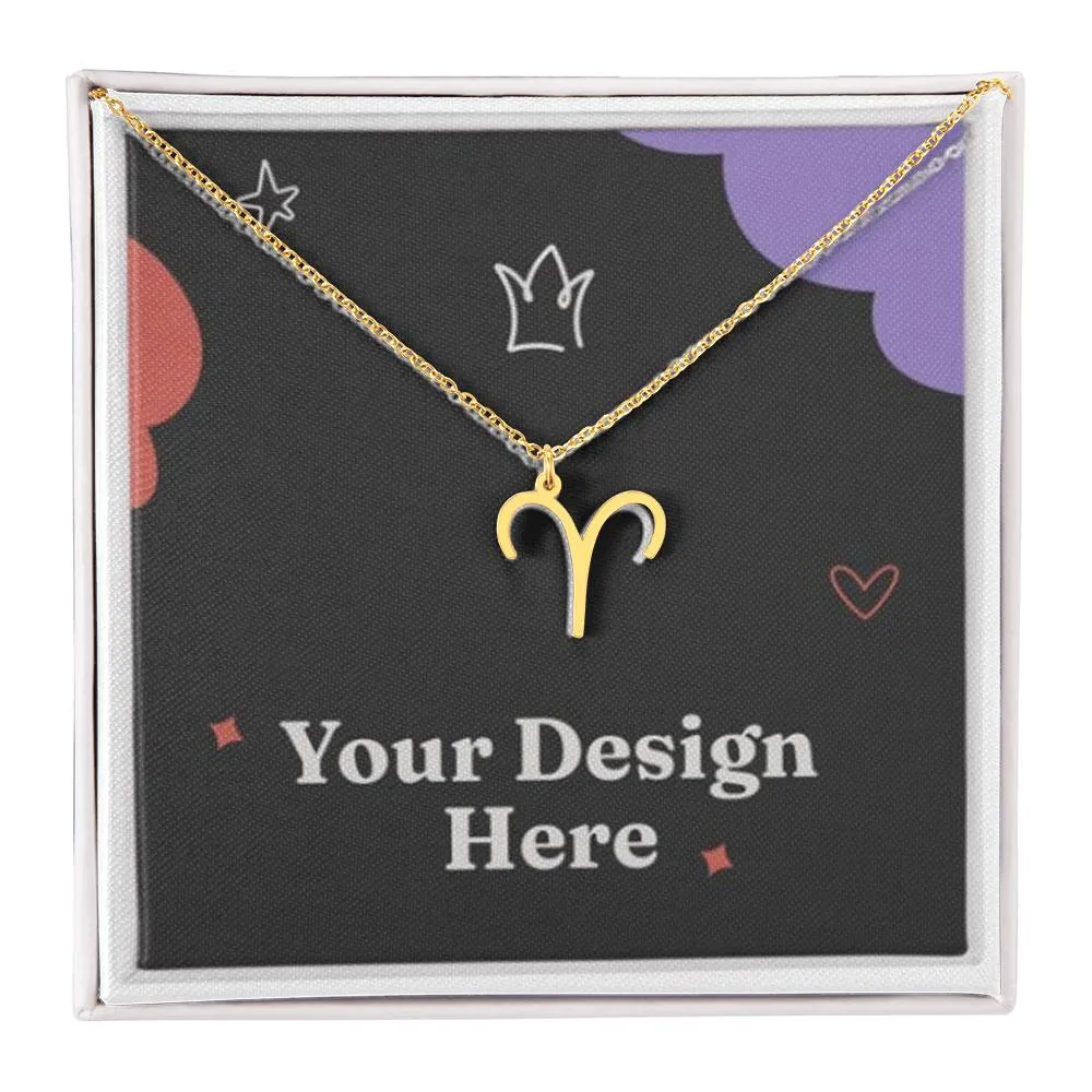 Customizable Zodiac Sign Necklace