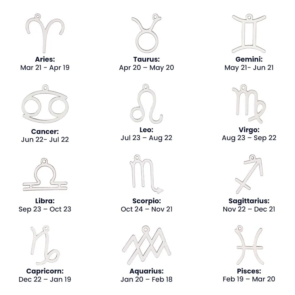 Customizable Zodiac Sign Necklace