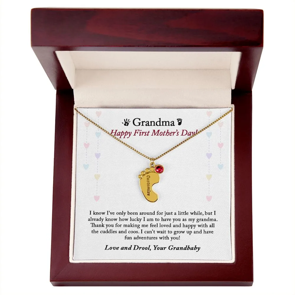 Cute First Mother's Day Gift from Baby to Grandma, Grandma First Mother's Day Gift from Baby
