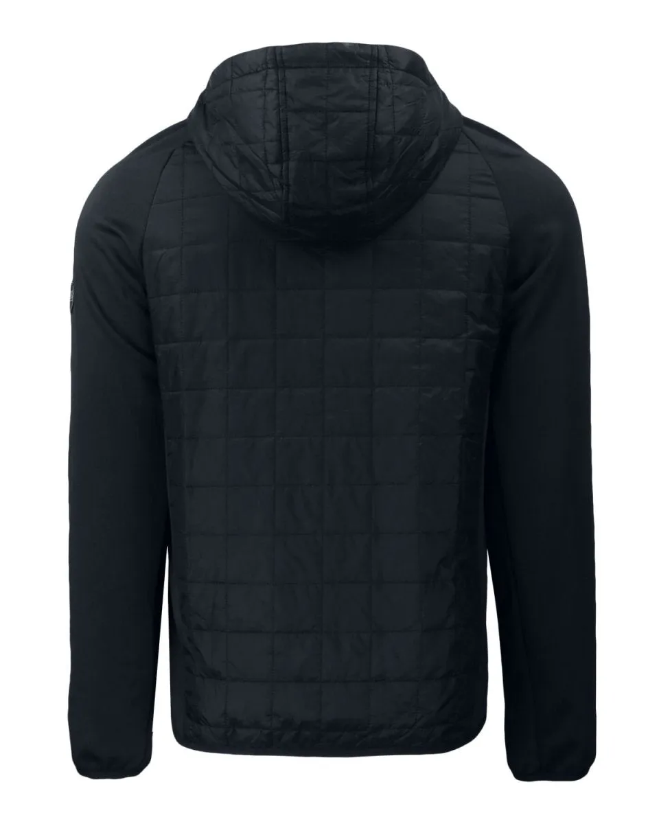 Cutter & Buck Mens Rainier Primaloft Eco Full Zip Hybrid Jacket