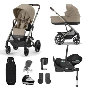 Cybex Balios S Lux  Cloud T Luxury Bundle - Almond Beige