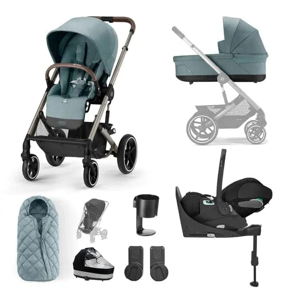 Cybex Balios S Lux  Cloud T Luxury Bundle - Sky Blue