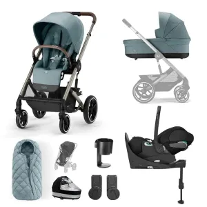 Cybex Balios S Lux  Cloud T Luxury Bundle - Sky Blue