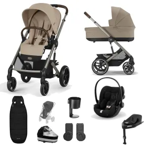 Cybex Balios S Lux Luxury Cloud G Bundle - Almond Beige