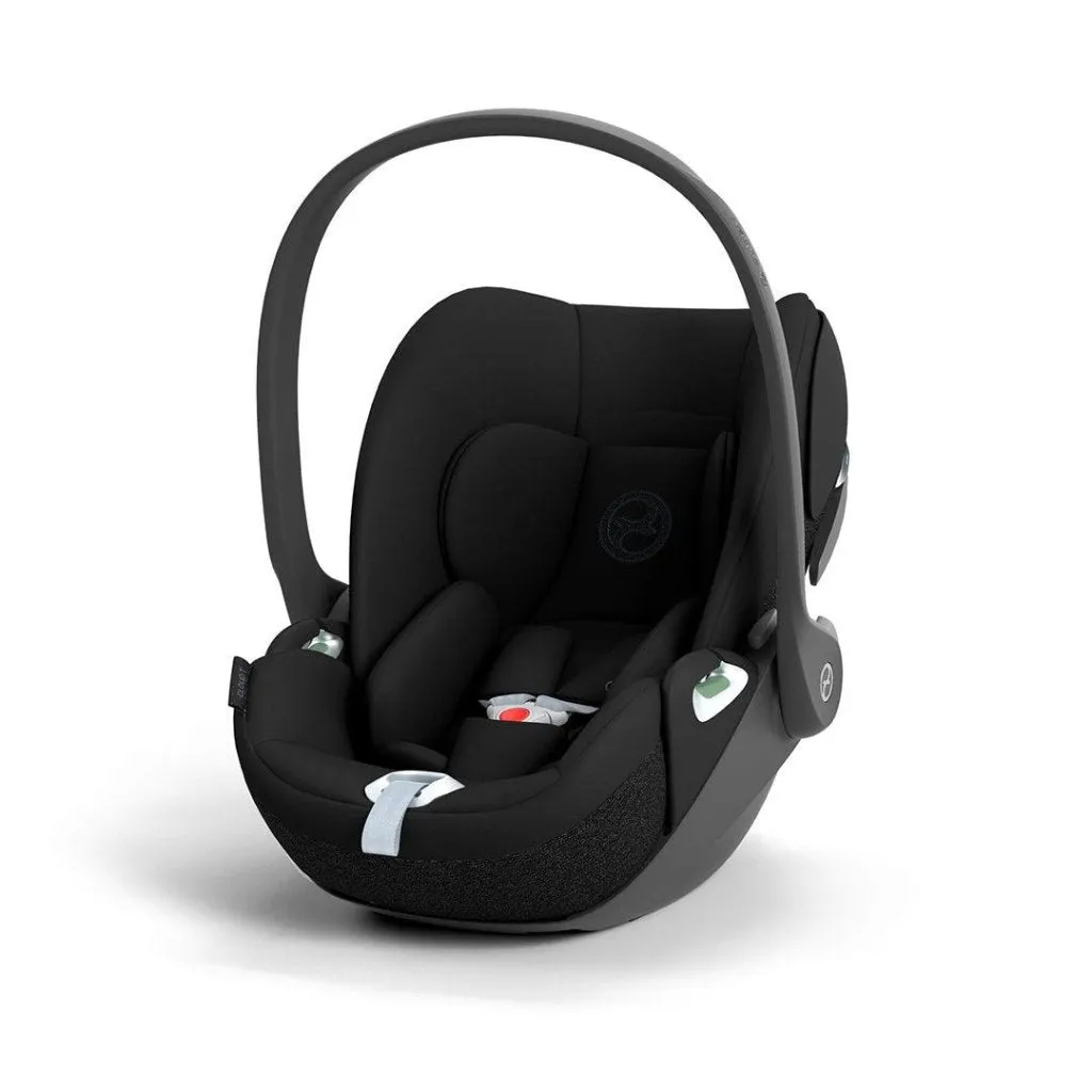CYBEX BALIOS S Travel System Luxury Bundle with CLOUD T and Gold Footmuff - Sky Blue